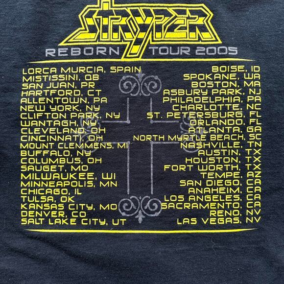 2005 stryper reborn tour black - Picture 3 of 7